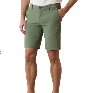 Tommy Bahama Chip Shot Islandzone 10” Shorts Dark Jade Size 30 NWOT